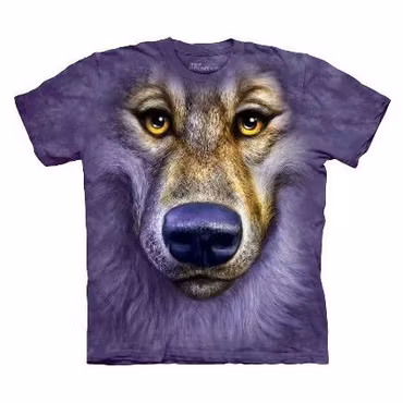 T-shirt – Friendly Wolf face
