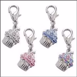 Charm till halsband – Cup cake