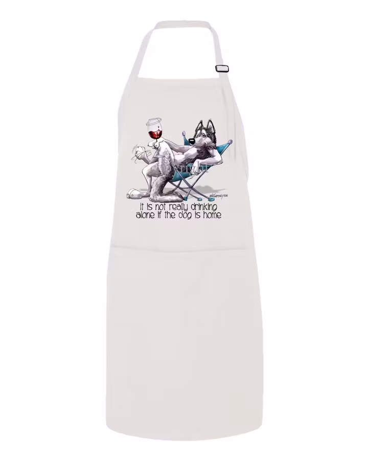 Förkläde, It is not really drinking… – Siberian husky
