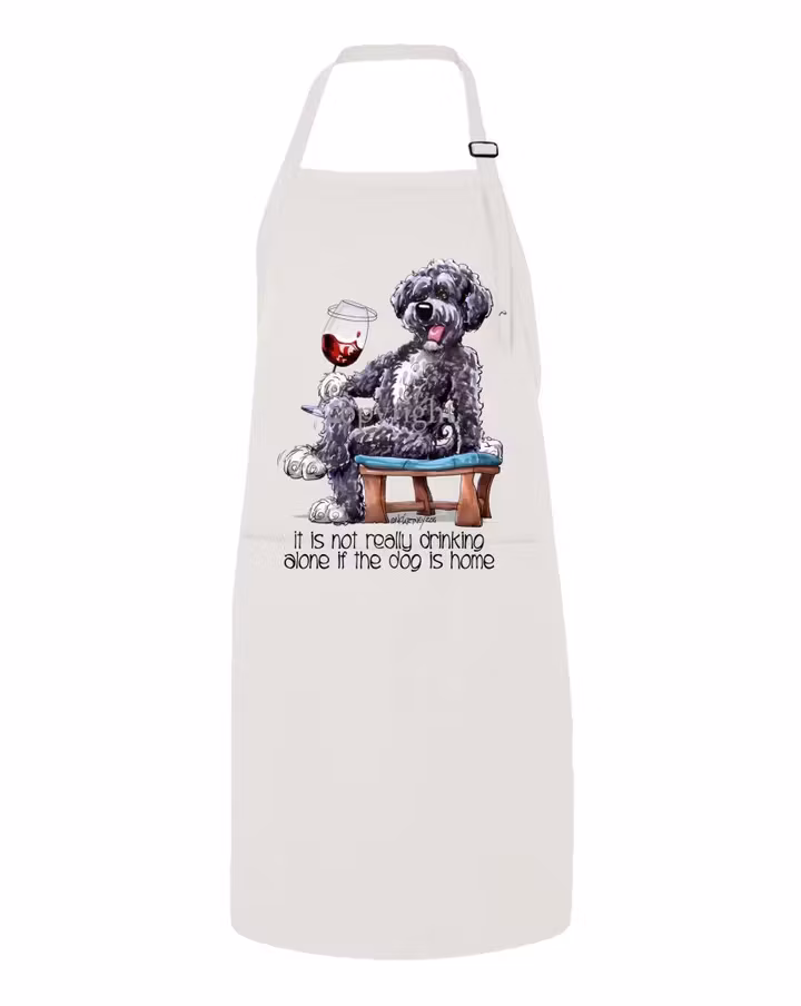 Förkläde, It is not really drinking… – Portugisisk vattenhund