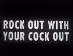 T-shirt – Rock out with your cock out