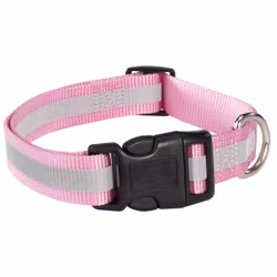 Reflexhalsband, Guardian Gear – ljusrosa, 15-25 cm