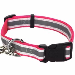 Reflexhalsband, Guardian Gear – mörkrosa, 45-65 cm
