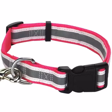 Reflexhalsband, Guardian Gear – mörkrosa, 45-65 cm