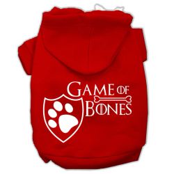 Hundtröja, Game of Bones – Röd, XS