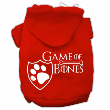 Hundtröja, Game of Bones – Röd, XS