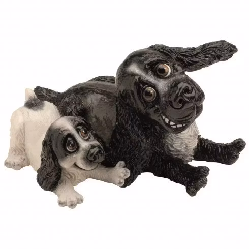 Figurin Arora, Cocker & Pup – Cocker spaniel