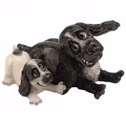 Figurin Arora, Cocker & Pup – Cocker spaniel