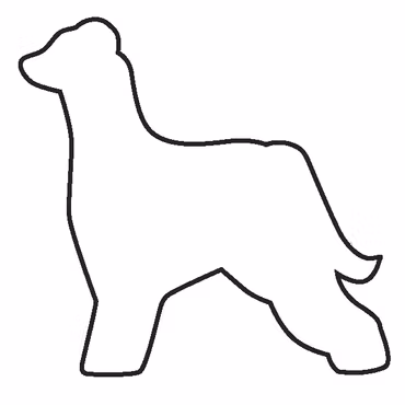 Pepparkaksform – Afghanhund