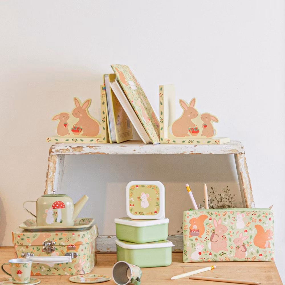 Bokstöd – Garden Friends, kaniner