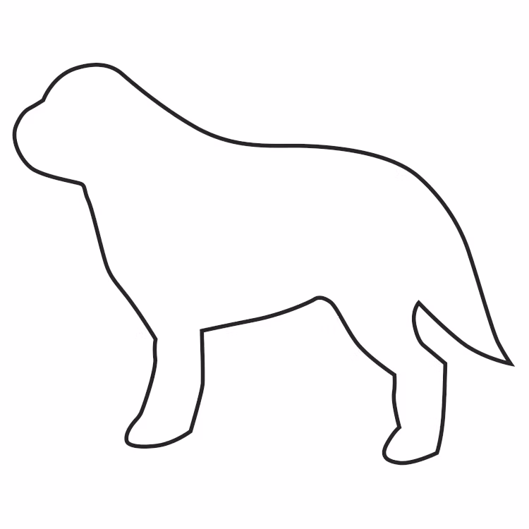 Pepparkaksform – Mastiff