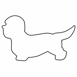 Pepparkaksform – Dandie dinmont terrier