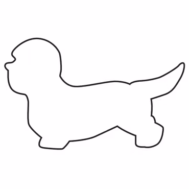 Pepparkaksform – Dandie dinmont terrier