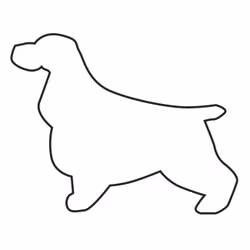 Pepparkaksform – Cocker spaniel