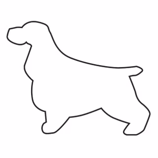 Pepparkaksform – Cocker spaniel