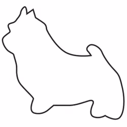 Pepparkaksform – Norwichterrier