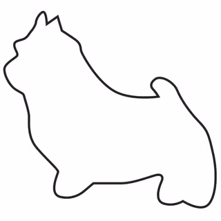 Pepparkaksform – Norwichterrier