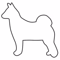 Pepparkaksform – Norsk buhund