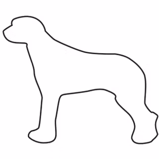 Pepparkaksform – Rhodesian ridgeback