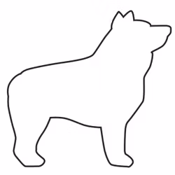 Pepparkaksform – Schipperke