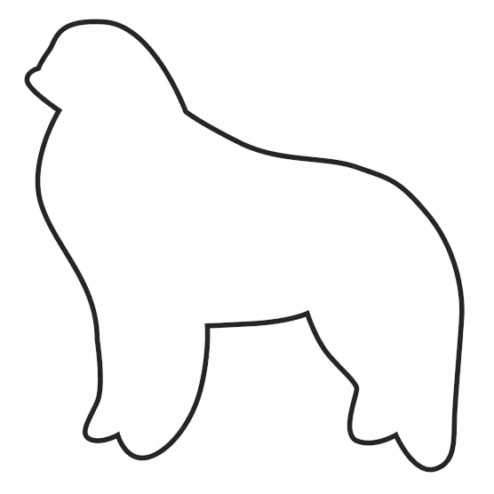 Pepparkaksform – Kuvasz