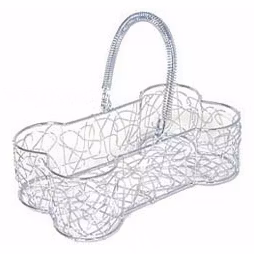 Nätkorg i metall – Hundben
