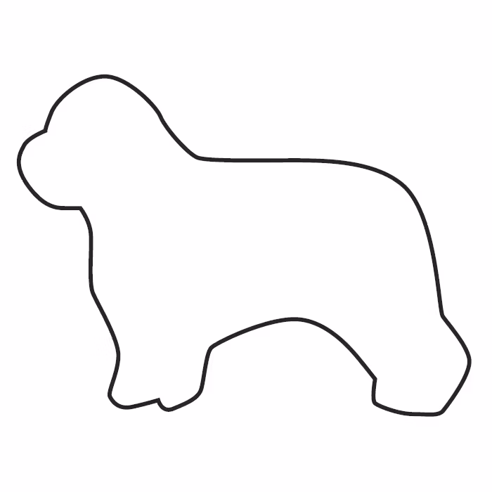 Pepparkaksform – Polski owczarek nizinny