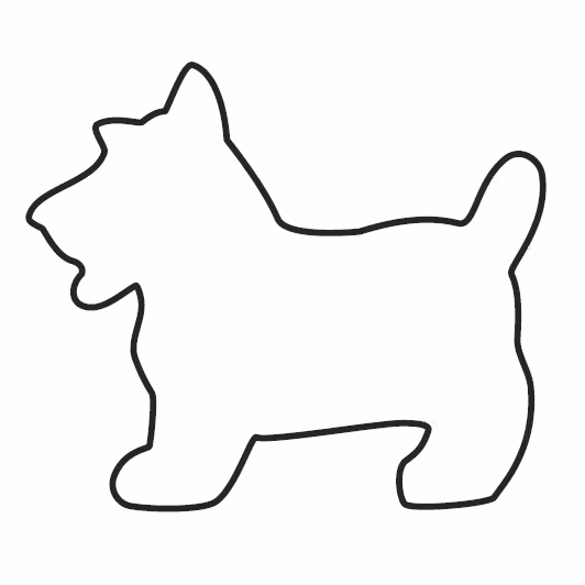 Pepparkaksform – Skotsk terrier