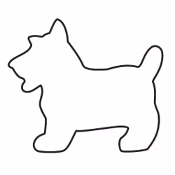 Pepparkaksform – Skotsk terrier