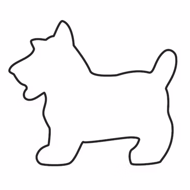 Pepparkaksform – Skotsk terrier