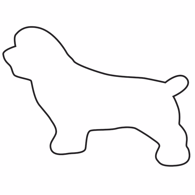 Pepparkaksform – Sussex spaniel