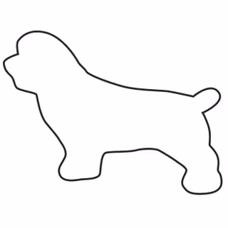 Pepparkaksform – Sussex spaniel