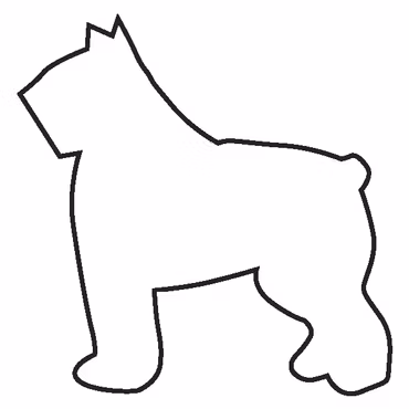 Pepparkaksform – Bouvier des flandres