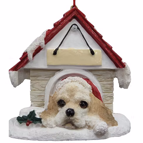 Juldekoration, hundkoja – Amerikansk Cocker spaniel