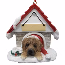 Juldekoration, hundkoja – Mastiff