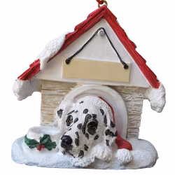 Juldekoration, hundkoja – Dalmatiner