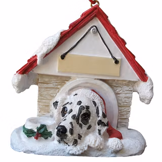 Juldekoration, hundkoja – Dalmatiner