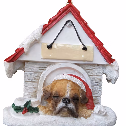 Juldekoration, hundkoja – Boxer