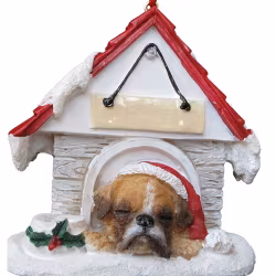 Juldekoration, hundkoja – Boxer