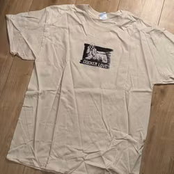 T-shirt, Love, naturvit, L – Amerikansk cocker spaniel