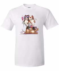 T-shirt, Trio, L – American Staffordshire terrier