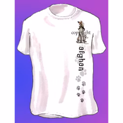 T-shirt, Vertical, S – Afghanhund