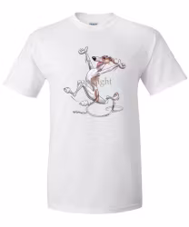 T-shirt, Happy Dog, L – Whippet