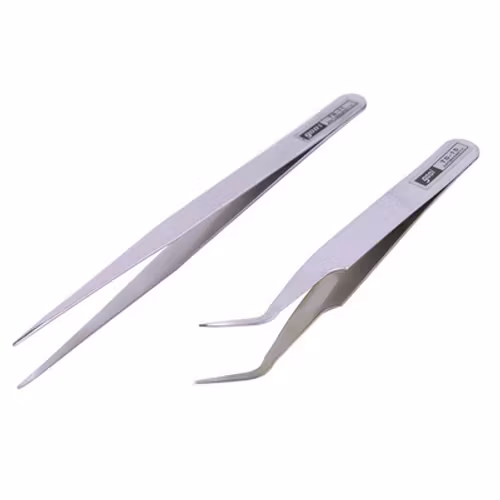 Teräspinsetit (2 kpl)