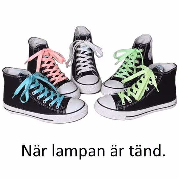 Itsevalaisevat kengännauhat