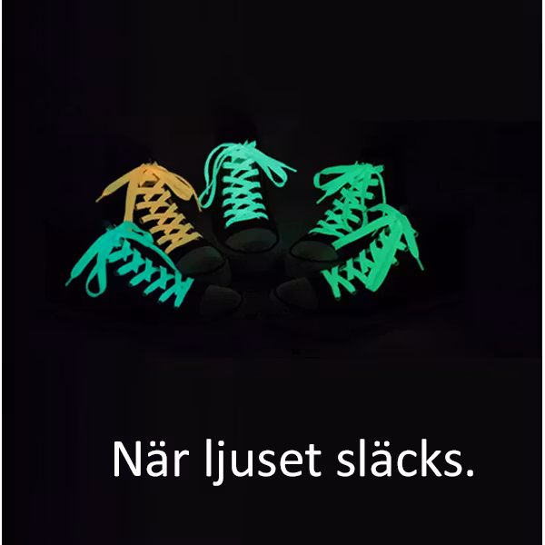 Itsevalaisevat kengännauhat