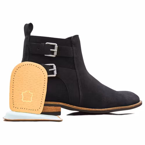 Kantapään pohjalliset nahkaa