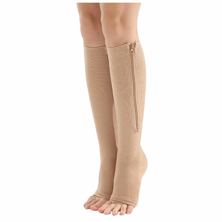 Tukisukka vetoketju (beige)