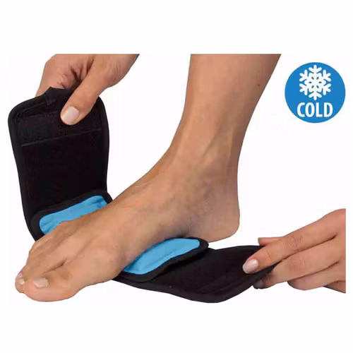 Jalkaholvikompressio (viilentävä)