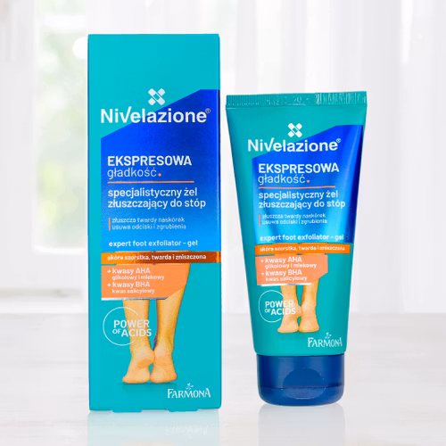 Exfolierande fotgel